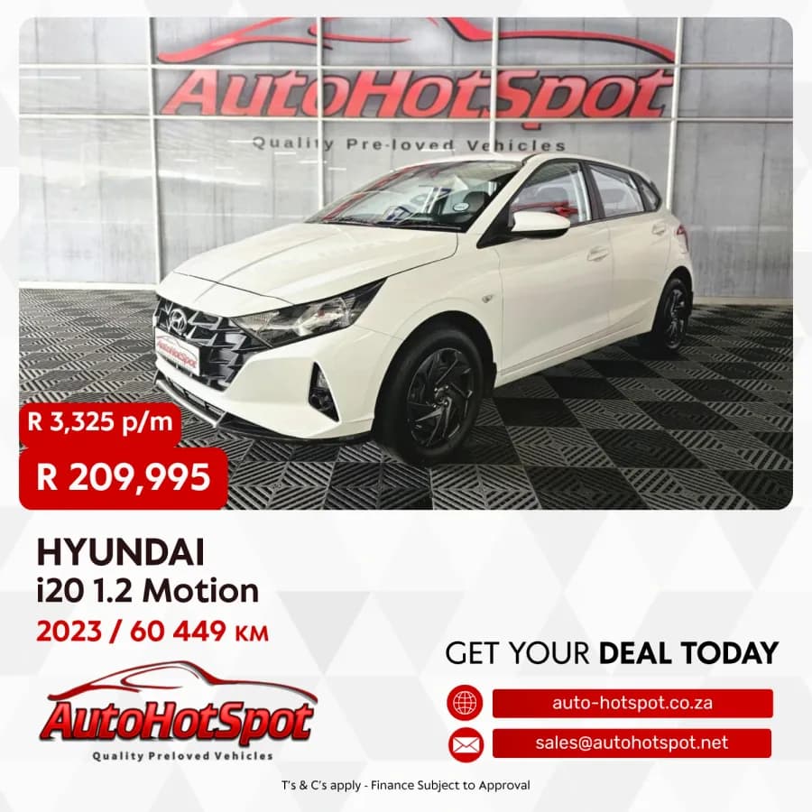 2023 Hyundai i20 1.2 Motion