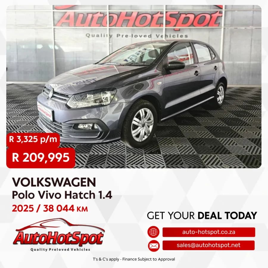 2025 Volkswagen Polo Vivo Hatch 1.4