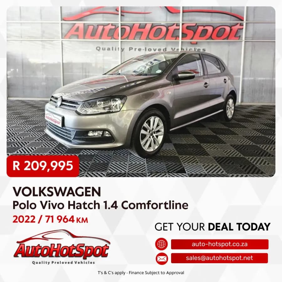 2022 Volkswagen Polo Vivo Hatch 1.4 Comfortline